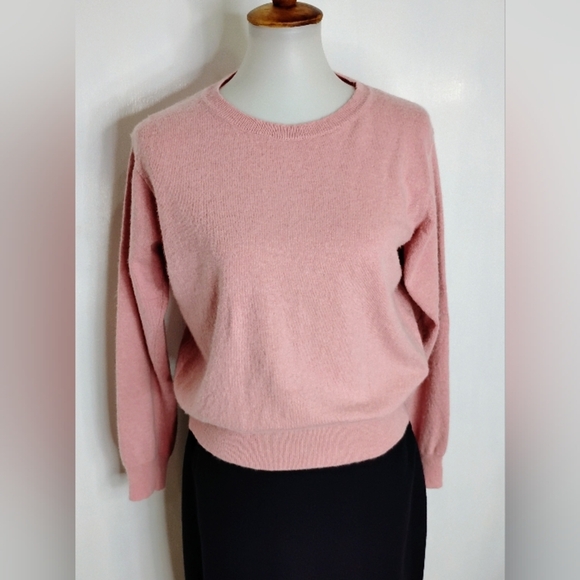 BIANCO & BLU DUSTY ROSE SWEATER - Picture 2 of 5